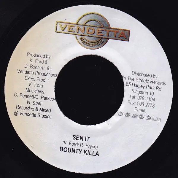 Bounty Killa* – Sen It