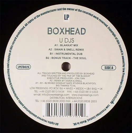 Boxhead – U DJs