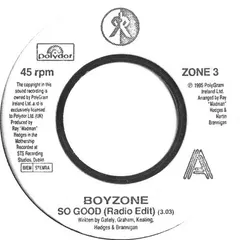 Boyzone – So Good (Vinyl, 7")