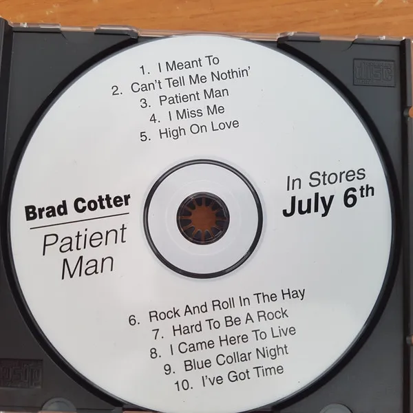 Brad Cotter – Patient Man