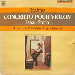 Brahms*, Isaac Stern, Orchestre De Philadelphie* / Eugene Ormandy – Concerto Pour Violon (Vinyl, LP)