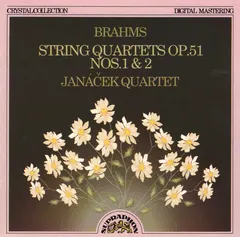 Brahms*, Janáček Quartet – String Quartets Op.51 Nos.1 & 2 (CD, Stereo)