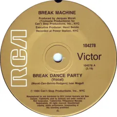 Break Machine – Break Dance Party (Vinyl, 7")