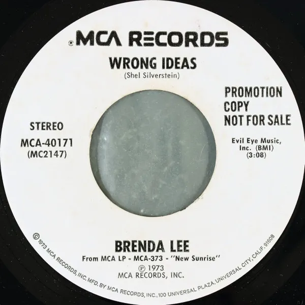 Brenda Lee – Wrong Ideas