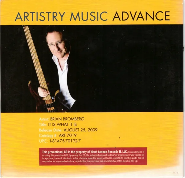Brian Bromberg – It Is What It Is
