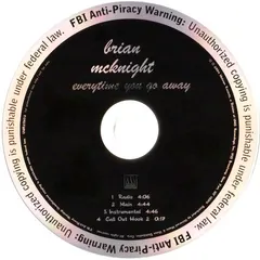 Brian McKnight – Everytime You Go Away (CD, Single)