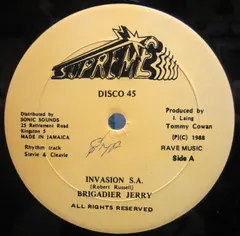 Brigadier Jerry – Invasion S.A. (Vinyl, 12")