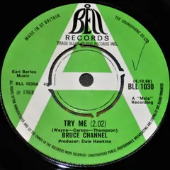 Bruce Channel – Try Me (Vinyl, 7")