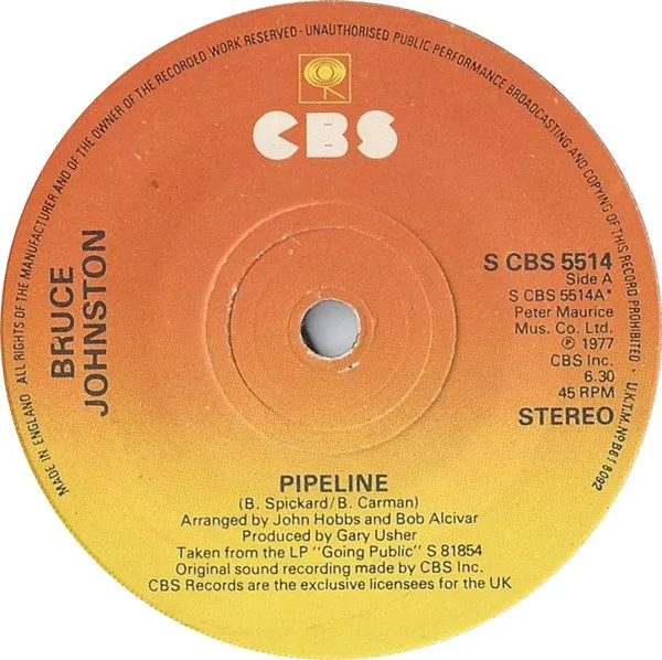 Bruce Johnston – Pipeline