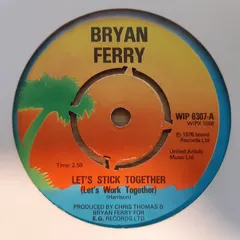 Bryan Ferry Island Records – Let's Stick Together (Vinyl, 7")