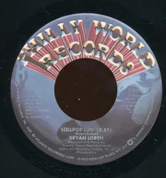 Bryan Loren – Lollipop Luv (Vinyl, 7")