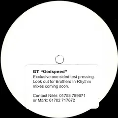 BT – Godspeed (Vinyl, 12")