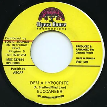 Buccaneer – Dem A Hypocrite