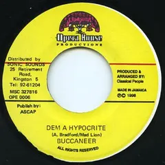 Buccaneer – Dem A Hypocrite (Vinyl, 7")