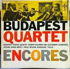 Budapest Quartet* – Encores (Vinyl, LP)