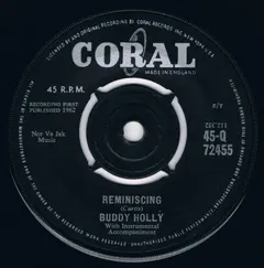 Buddy Holly – Reminiscing (Vinyl, 7")