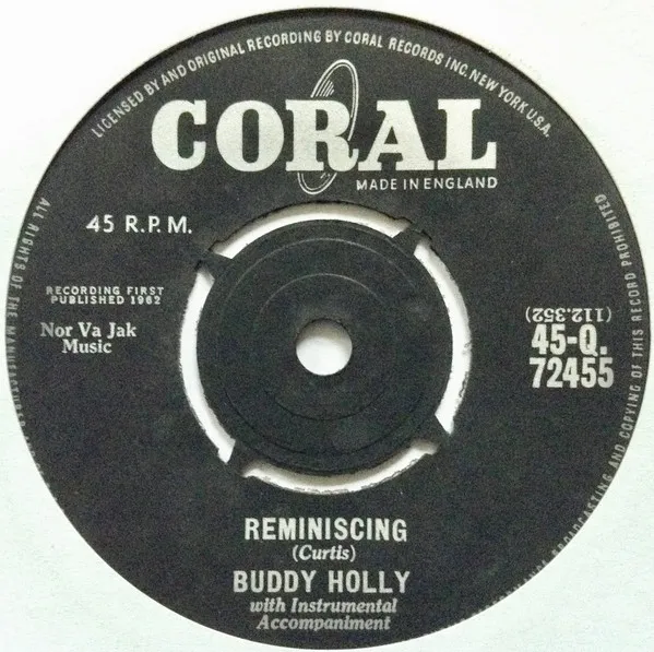 Buddy Holly – Reminiscing