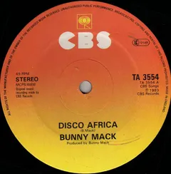Bunny Mack – Disco Africa (Vinyl, 12")