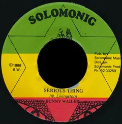 Bunny Wailer – Serious Thing (Vinyl, 7")