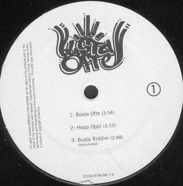 Busta Ofte – EP