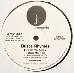 Busta Rhymes – Break Ya Neck (Vinyl, 12")