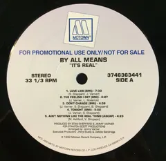 By All Means – It's Real (Vinyl, LP)