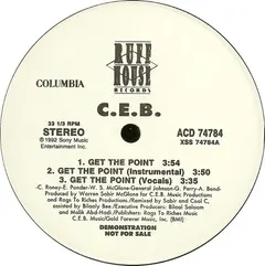 C.E.B. Ruffhouse Records – Get The Point (Vinyl, 12")