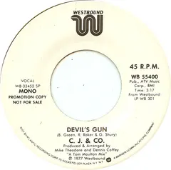 C.J. & Co.* Westbound Records – Devil's Gun (Vinyl, 7")
