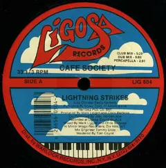 Cafe Society – Lightning Strikes (Vinyl, 12")