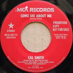 Cal Smith – Come See About Me (Vinyl, 7")
