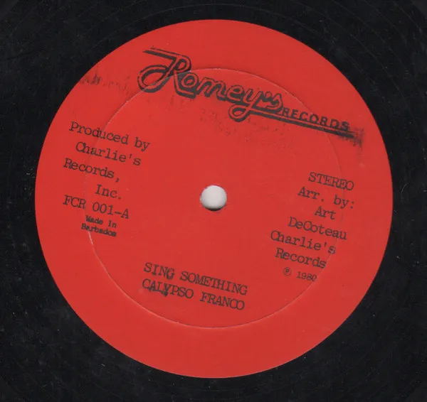 Calypso Franco – Sing Something