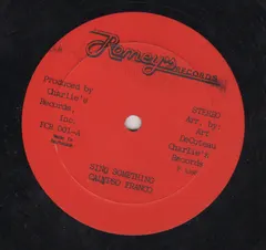 Calypso Franco – Sing Something (Vinyl, 12")