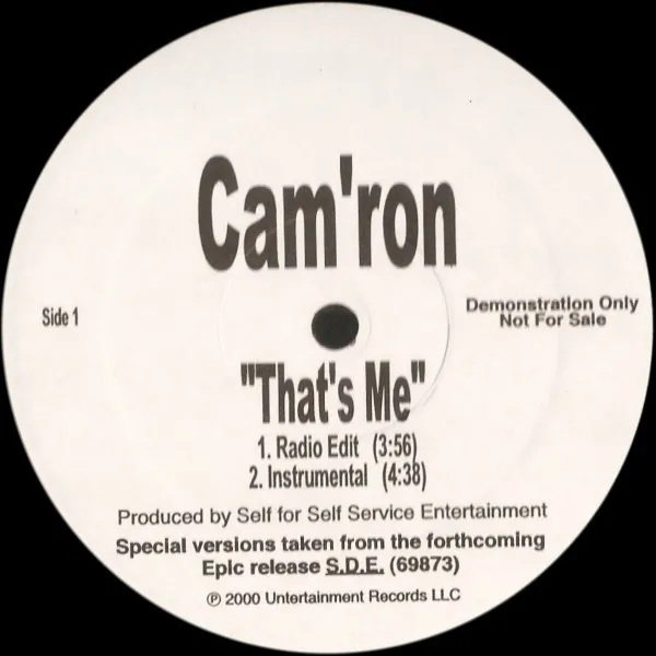 Cam'ron – That's Me
