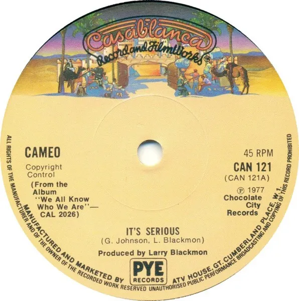 Cameo – It's Serious