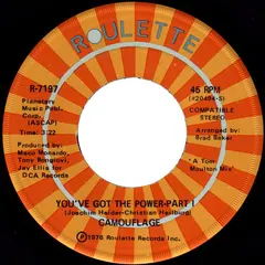 Camouflage (5) Roulette – You've Got The Power (Vinyl, 7")
