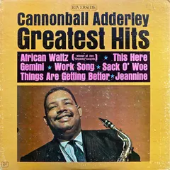 Cannonball Adderley Riverside Records – Greatest Hits (Vinyl, LP)