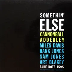 Cannonball Adderley Blue Note – Somethin' Else (Vinyl, LP)