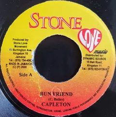 Capleton – Bun Friend (Vinyl, 7")