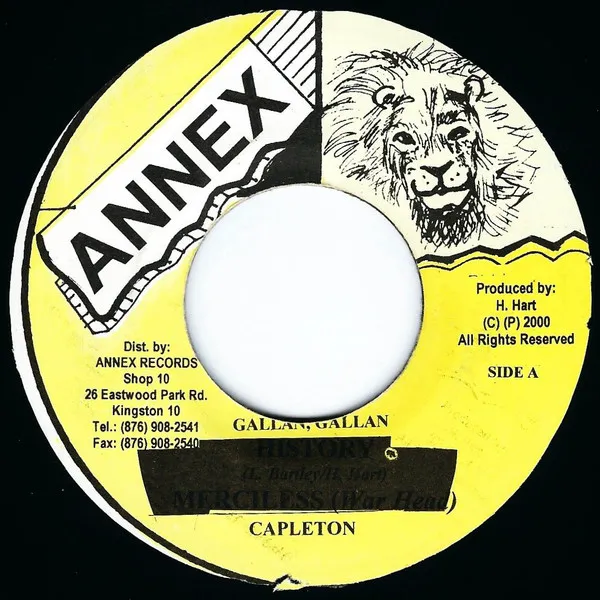 Capleton – Gallan, Gallan