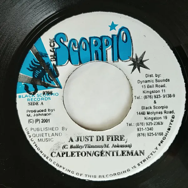 Capleton / Gentleman – A Just Di Fire