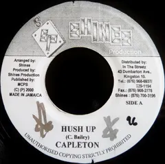 Capleton / Jah Thunda* – Hush Up / Stop Perplex (Vinyl, 7")
