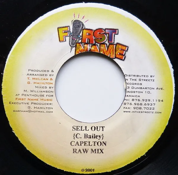 Capleton – Sell Out