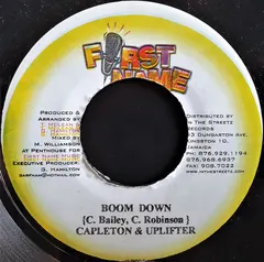 Capleton & Uplifter – Boom Down (Vinyl, 7")