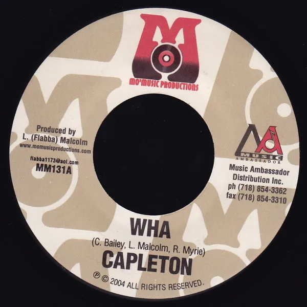 Capleton – Wha