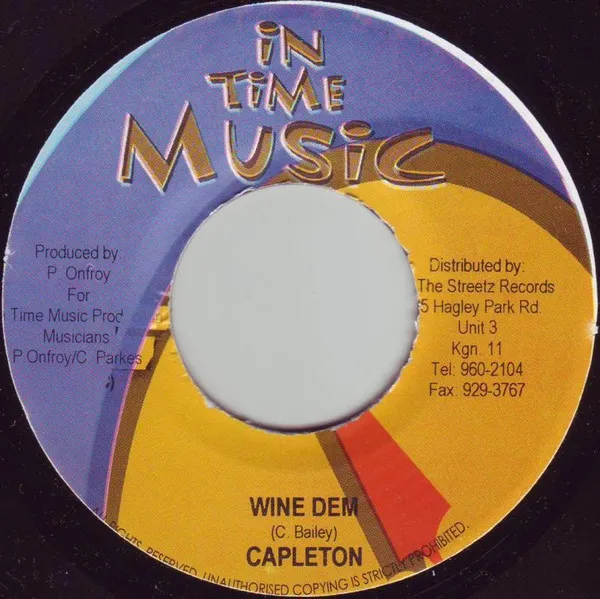 Capleton – Wine Dem