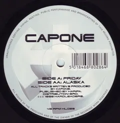 Capone – Friday / Alaska (Vinyl, 12")