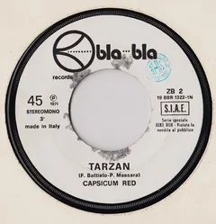 Capsicum Red – Tarzan (Vinyl, 7")