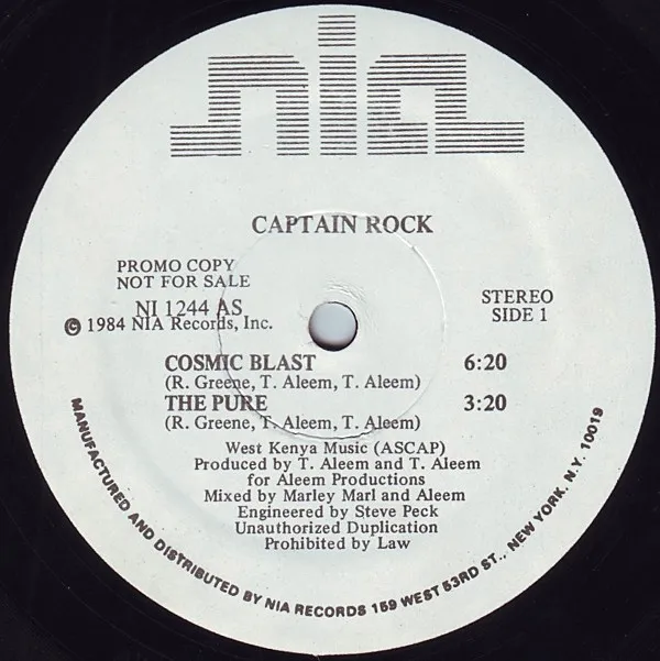 Captain Rock – Cosmic Blast