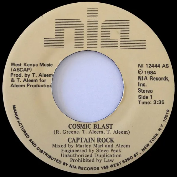 Captain Rock – Cosmic Blast