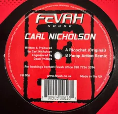 Carl Nicholson – Ricochet (Vinyl, 12")